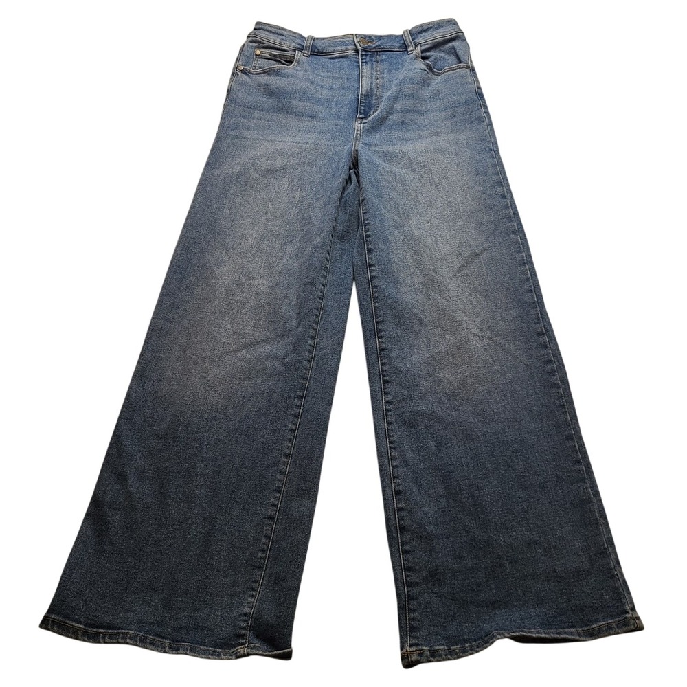 Well Worn Women's High Waisted Straight Leg Denim Jeans Medium Wash Size 8/29